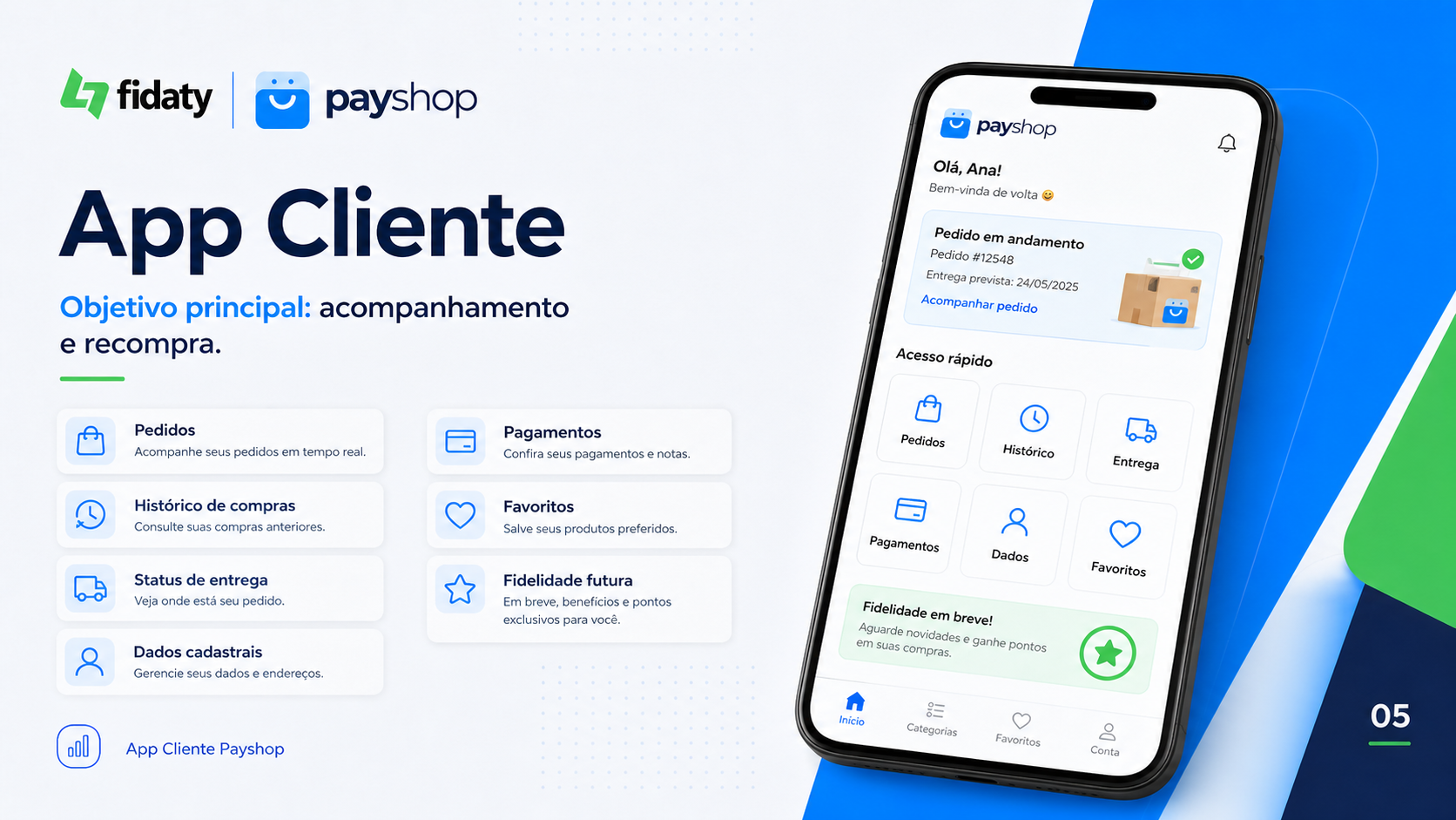Mockup App Cliente