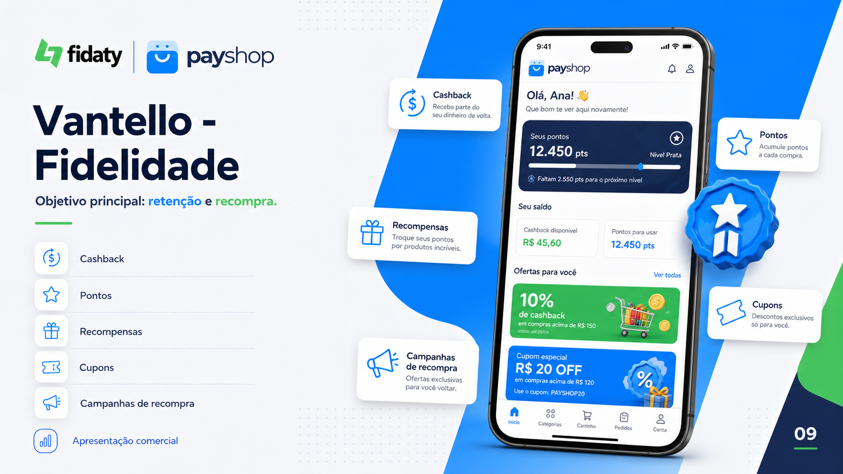 Mockup Vantello — Fidelidade